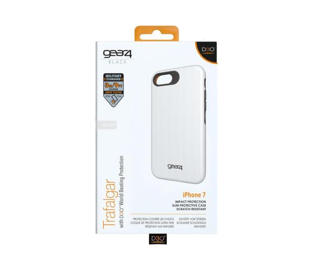 Etui Trafalgar do iPhone 7/8 srebrne - 1438407 - zdjęcie 5